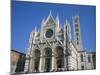 Cathedral in Siena, UNESCO World Heritage Site, Tuscany, Italy, Europe-Rainford Roy-Mounted Photographic Print
