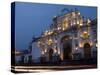 Cathedral in Square, Antigua, Guatemala-Bill Bachmann-Stretched Canvas