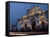 Cathedral in Square, Antigua, Guatemala-Bill Bachmann-Framed Stretched Canvas
