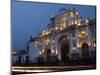 Cathedral in Square, Antigua, Guatemala-Bill Bachmann-Mounted Photographic Print