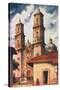 Cathedral in Taxco, Mexico-null-Stretched Canvas