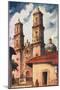Cathedral in Taxco, Mexico-null-Mounted Premium Giclee Print