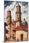 Cathedral in Taxco, Mexico-null-Mounted Art Print