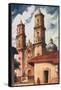 Cathedral in Taxco, Mexico-null-Framed Stretched Canvas