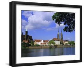 Cathedral Island, Wroclaw (Warsaw), Silesia, Poland-Bruno Morandi-Framed Photographic Print