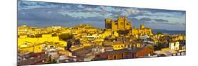 Cathedral La Seu and Old Town Rooftops, Palma De Mallorca, Mallorca, Balearic Islands, Spain-Doug Pearson-Mounted Photographic Print