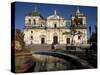 Cathedral, Leon, Nicaragua, Central America-G Richardson-Stretched Canvas