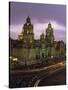 Cathedral Metropolitana, Mexico City, Mexico-Walter Bibikow-Stretched Canvas