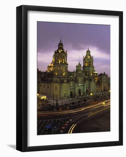 Cathedral Metropolitana, Mexico City, Mexico-Walter Bibikow-Framed Photographic Print