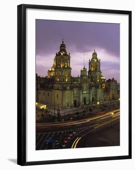 Cathedral Metropolitana, Mexico City, Mexico-Walter Bibikow-Framed Photographic Print