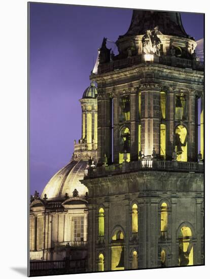 Cathedral Metropolitana, Mexico City, Mexico-Walter Bibikow-Mounted Premium Photographic Print