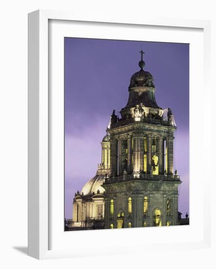 Cathedral Metropolitana, Mexico City, Mexico-Walter Bibikow-Framed Photographic Print