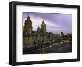 Cathedral Metropolitana, Mexico City, Mexico-Walter Bibikow-Framed Photographic Print