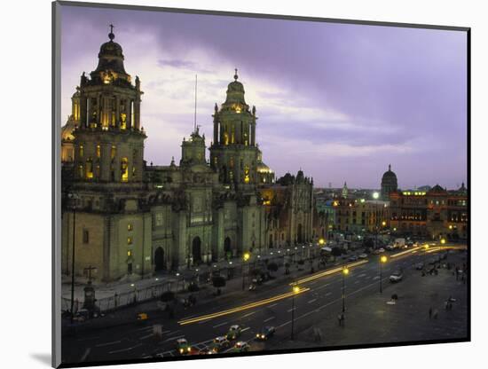 Cathedral Metropolitana, Mexico City, Mexico-Walter Bibikow-Mounted Photographic Print