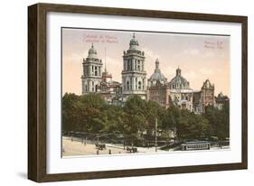 Cathedral, Mexico City-null-Framed Art Print