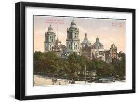 Cathedral, Mexico City-null-Framed Art Print