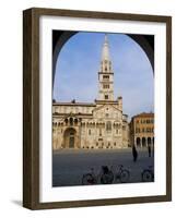 Cathedral, Modena, UNESCO World Heritage Site, Emilia Romagna, Italy, Europe-Charles Bowman-Framed Photographic Print