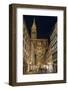 Cathedral Notre-Dame at night, Strasbourg, Alsace, Bas-Rhin Department, France, Europe-G&M Therin-Weise-Framed Photographic Print