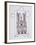 Cathedral Notre-Dame de Paris, Ille de la Cite, Paris, France-Richard Lawrence-Framed Photographic Print