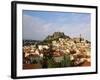 Cathedral Notre Dame, Statue, Haute Loire, Le Puy, France-David Barnes-Framed Photographic Print