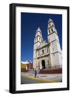 Cathedral, Nuestra Signora de Purisima Concepcion, Campeche, UNESCO World Heritage Site, Mexico, No-Peter Groenendijk-Framed Premium Photographic Print