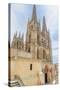 Cathedral of Burgos Entrance-alfonsodetomas-Stretched Canvas