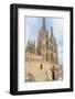 Cathedral of Burgos Entrance-alfonsodetomas-Framed Photographic Print