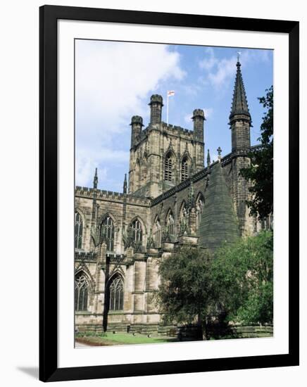 Cathedral of Christ and the Blessed Virgin, Largely Built in 1093, Chester, Cheshire, England-Tony Waltham-Framed Photographic Print