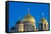 Cathedral of Christ's Nativity, Riga, Latvia-Neil Farrin-Framed Stretched Canvas