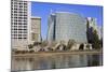 Cathedral of Christ the Light and Lake Merritt-Richard Cummins-Mounted Photographic Print