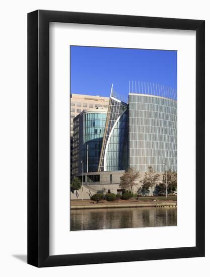 Cathedral of Christ the Light and Lake Merritt-Richard Cummins-Framed Photographic Print