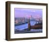 Cathedral of Christ the Saviour and Kremlin Wall, Moscow, Russia-null-Framed Art Print