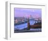 Cathedral of Christ the Saviour and Kremlin Wall, Moscow, Russia-null-Framed Art Print