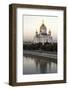 Cathedral of Christ the Saviour and Moskva River, Moscow, Russia-Gavin Hellier-Framed Photographic Print