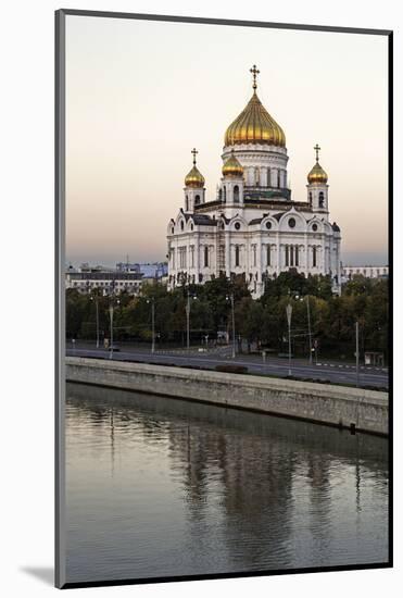 Cathedral of Christ the Saviour and Moskva River, Moscow, Russia-Gavin Hellier-Mounted Photographic Print