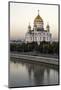 Cathedral of Christ the Saviour and Moskva River, Moscow, Russia-Gavin Hellier-Mounted Photographic Print