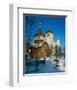 Cathedral of Christ the Saviour, Moscow, Russia-null-Framed Art Print