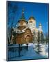 Cathedral of Christ the Saviour, Moscow, Russia-null-Mounted Art Print
