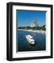 Cathedral of Christ the Saviour on the bank of Moskva River, Moscow, Russia-null-Framed Art Print