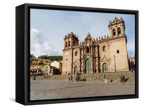 Cathedral of Cusco, UNESCO World Heritage Site, Cusco, Peru, South America-Karol Kozlowski-Framed Stretched Canvas