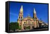 Cathedral of Guadalajara-Danny Lehman-Framed Stretched Canvas
