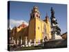 Cathedral of Guanajuato and Fountain, Guanajuato, Mexico-Merrill Images-Stretched Canvas