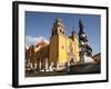Cathedral of Guanajuato and Fountain, Guanajuato, Mexico-Merrill Images-Framed Photographic Print