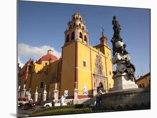 Cathedral of Guanajuato and Fountain, Guanajuato, Mexico-Merrill Images-Mounted Photographic Print