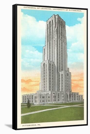 Cathedral of Learning, Pittsburgh, Pennsylvania-null-Framed Stretched Canvas