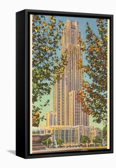 Cathedral of Learning, Pittsburgh, Pennsylvania-null-Framed Stretched Canvas