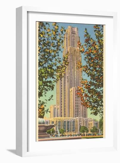 Cathedral of Learning, Pittsburgh, Pennsylvania-null-Framed Art Print