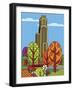 Cathedral Of Learning Pittsburgh-Ron Magnes-Framed Giclee Print