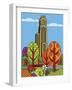 Cathedral Of Learning Pittsburgh-Ron Magnes-Framed Giclee Print