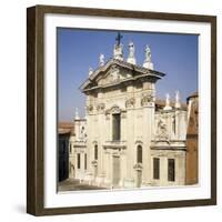 Cathedral of Mantua Façade-null-Framed Giclee Print